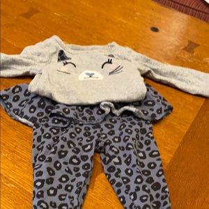 A Cute little kitty girl outfit